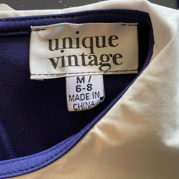 Unique-Vintage Purple and Pink Strawberry Dress - Picture 4 of 5